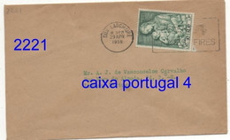 DUN LAUGHAIRE : 29.4.1958 => LISBOA - Lettres & Documents