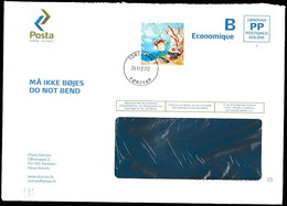 Europa Cept - 2012 - Greenland - Postal History & Philatelic Cover With Registered Letter - 105 - 2012