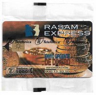 Spain - Telefónica - Rasam Express - P-309 - 11.1997, 1.000PTA,  4.000ex, NSB - Privé-uitgaven