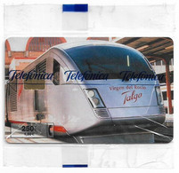 Spain - Telefónica - Trains - Virgen Del Rocio Talgo - P-449 - 12.2000, 5.100ex, NSB - Emisiones Privadas