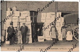 CAUDRY - Un Arrivage De Champagne LEON CHANDON Aux Etablissements FOURNIER De CAUDRY ( Nord ) - Mercaderes