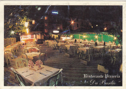 CARTOLINA  ROMA,LAZIO-VEDUTA DE RISTORANTE "DA BASILIO"-(VILLAGGIO BELVEDERE)-STORIA,CULTURA,BELLA ITALIA,NON VIAGGIATA - Cafes, Hotels & Restaurants