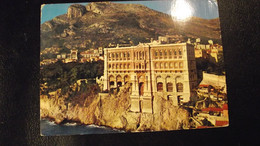 Carte Postale, Monaco, Musée Océanographique  Cachet Grand Prix Automobile 1965 - Oceanographic Museum