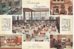 CARTOLINA  ROMA,LAZIO-RISTORANTE AUGUSTEA-VIA DELLA FREZZA-STORIA,CULTURA,MEMORIA,BELLA ITALIA,NON VIAGGIATA - Cafes, Hotels & Restaurants