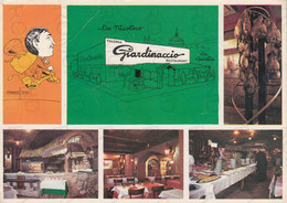 CARTOLINA  ROMA,LAZIO-TAVERNA GIARDINACCIO RISTORANTE-VIA AURELIA-STORIA,CULTURA,MEMORIA,BELLA ITALIA,VIAGGIATA 1971 - Cafes, Hotels & Restaurants