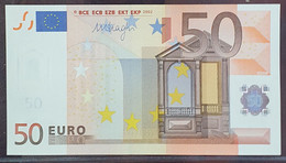 SC / UNC 50 Euro 2002 M050 V Spain Draghi - 50 Euro