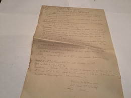 27 Mai 19 14 Décision Du Colonel Commercy, Colonel, Du Régiment D’infanterie, Punition école Militaire - Documents