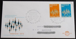 NIEDERLANDE 1972 Mi-Nr. 987/88 CEPT FDC - 1972