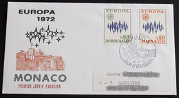 MONACO 1972 Mi-Nr. 1038/39 CEPT FDC - 1972