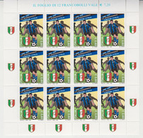 ITALY 2009 FOOTBALL CLUB INTERNAZIONALE MILANO SHEETLET - Clubs Mythiques