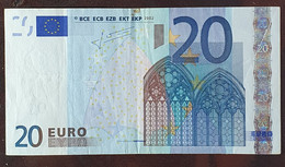 20 Euro 2002 G010 P Netherlands Trichet Circulated - 20 Euro