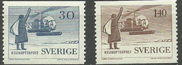 SUECIA 1958 Yt PA  8/9   ** Mnh  AEREO - Nuovi