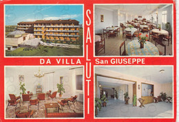 CARTOLINA  ROMA,LAZIO-SALUTI-VILLA SAN GIUSEPPE-SUORE PICCOLE OPERAIE DEI SACRI CUORI-BELLA ITALIA,NON VIAGGIATA - Gezondheid & Ziekenhuizen