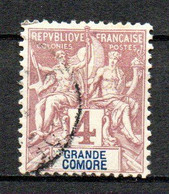 Col33 Colonie Grande Comore N° 3 Oblitéré Cote : 3,00€ - Oblitérés