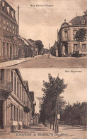 BRUMATH-67-Bas-Rhin-Rue Général Duport-Rue De Haguenau Carte Double Vues - Brumath