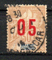 Col33 Colonie Grande Comore N° 25A Espacé Oblitéré Cote : 22,00€ - Used Stamps