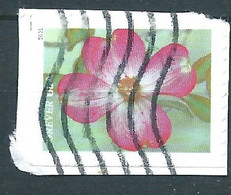 VEREINIGTE STAATEN ETATS UNIS USA 2021 GARDEN FLOWERS: PINK DOGWOOD F USED ON PAPER SC 5558 MI 5791 YT 5400 - Used Stamps