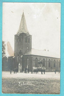 * Ertvelde (Evergem - Oost Vlaanderen) * (Carte Photo - Fotokaart) église, Kerk, Church, Kirche, Animée, Zeldzaam, TOP - Evergem