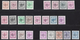 PREOS / Voorafgestempelde 	 Heraldische Leeuw - Lion Héraldique - Typo Precancels 1967-85 (New Numerals)