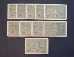 Paper Money Lot Reihsbanknote - 50 Mark