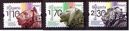 BULGARIA / BULGARIE - 2020 - Regular Edition - Lions Of Sofia - Sculptures Of Lions - 3v - Used (O) - Usati