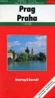 Un Plan De La Ville/stadtplan/city Map/pianta Della Citta De Prague Dépliant En Couleur - échelle 1 : 20 000 - Dimension - Maps/Atlas