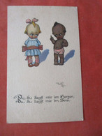 Black Americana  Signed Artist.  You Bu Is In My Heart You Bu Is In My Mind Ref 5961 - Black Americana