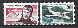 Timbre De France P-a  Neuf * N 34/35 - 1927-1959 Neufs