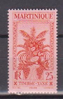 MARTINIQUE      N° YVERT  TAXE 15  NEUF SANS CHARNIERES  (NSCH 2/35 ) - Timbres-taxe