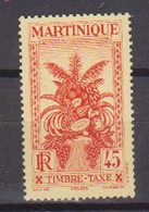 MARTINIQUE      N° YVERT  TAXE 17  NEUF SANS CHARNIERES  (NSCH 2/35 ) - Segnatasse