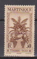 MARTINIQUE      N° YVERT  TAXE 18  NEUF SANS CHARNIERES  (NSCH 2/35 ) - Timbres-taxe