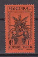 MARTINIQUE      N° YVERT  TAXE 20  NEUF SANS CHARNIERES  (NSCH 2/35 ) - Postage Due