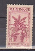 MARTINIQUE      N° YVERT  TAXE 21  NEUF SANS CHARNIERES  (NSCH 2/35 ) - Impuestos