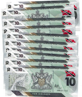 Trinidad And Tobago 10x 10 Dollars 2020 UNC - Trinidad Y Tobago