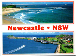 (2 P 15) Australia - NSW - Newcaste - Great Barrier Reef (with South Bank Brisbane Stamp) - Newcastle