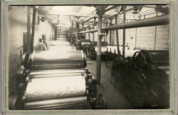 CPA - (88) GRANGES - Carte-Photo RARE Des Machines De L'Usine De Filature-tissage De Coton Walter-Seitz - Granges Sur Vologne