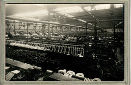 CPA - (88) GRANGES - Carte-Photo RARE Des Machines De L'Usine De Filature-tissage De Coton Walter-Seitz - Granges Sur Vologne