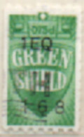 GB Green Shield Rabattmarke Discount Stamp - Cinderella