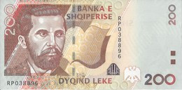 ALBANIE - 200 Leke 2012 - UNC - Albanië