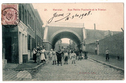 BELGIQUE  HERSTAL  RUE PETITE FOXHALLE ET LE VIADUC - Herstal