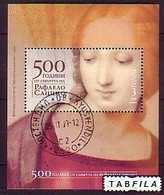 BULGARIA - 2020 - 500 Years Since The Death Of Raffaello Santi - Bl  Used (O) - Used Stamps