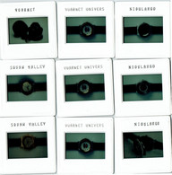 Lot De 9 Diapositives Publicitaires - Montres Vuarnet Univers Squaw Valley Nioulargo - Horlogerie - Orologi Moderni