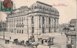 62 - Carte Postale Ancienne De CALAIS   Nouveau Théatre - Calais