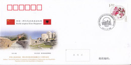 CHINA 2019 PFTN-WJ2019-13 70th Diplomatic Relation With  Albania Commemorative Cover - Enveloppes