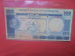 SOMALIE 100 SHILLIN 1981 Circuler (B.29) - Somalie