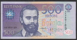 Estonia 500 Krooni 1996 P81 AK989189  XF - Estland