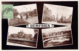 Dumfries - Mehrbild Gel.1931 - Dumfriesshire