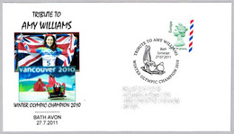 AMY WILLIAMS - Campeona Olimpica Vancouver 2010. Bath Avon 2011 - Hiver 2010: Vancouver