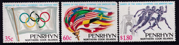 Penrhyn 1984 Olympics Sc 292-95 Mint Never Hinged - Penrhyn