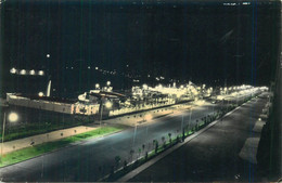 Spain Leon Faculty Promenade Nocturnal View - León